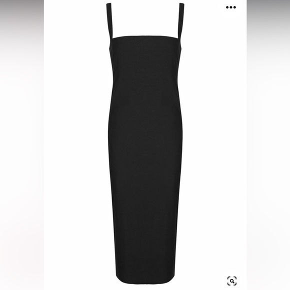 Jen 12 Square Neck Bodycon Midi Dress BooHoo - Picture 2 of 12